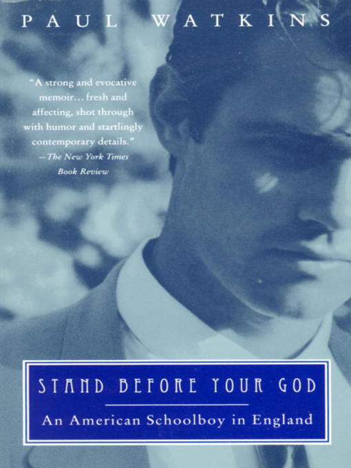 Title details for Stand Before Your God by Paul Watkins - Available